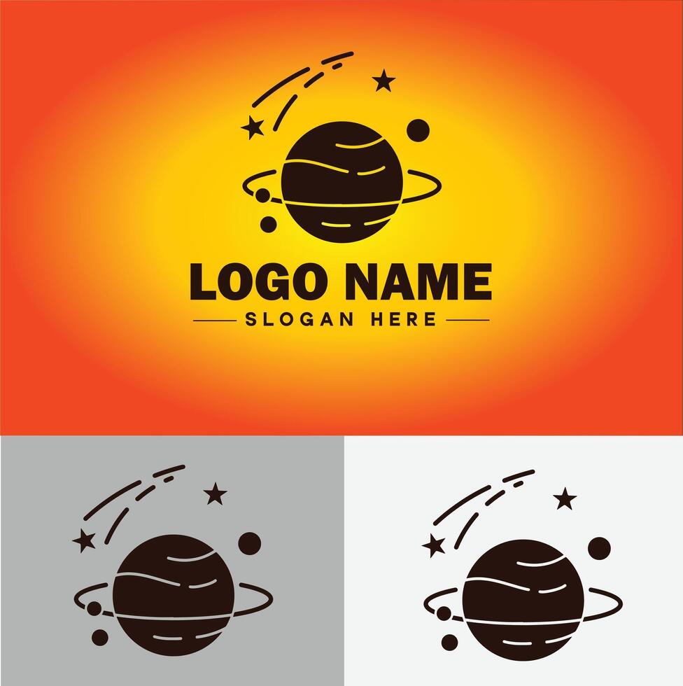 globe icon logo earth planet vector art graphics for business brand icon globe logo template