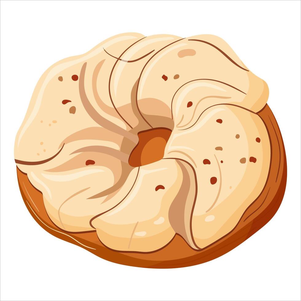 Cookies, confectionery. Vector illustration on a white background.