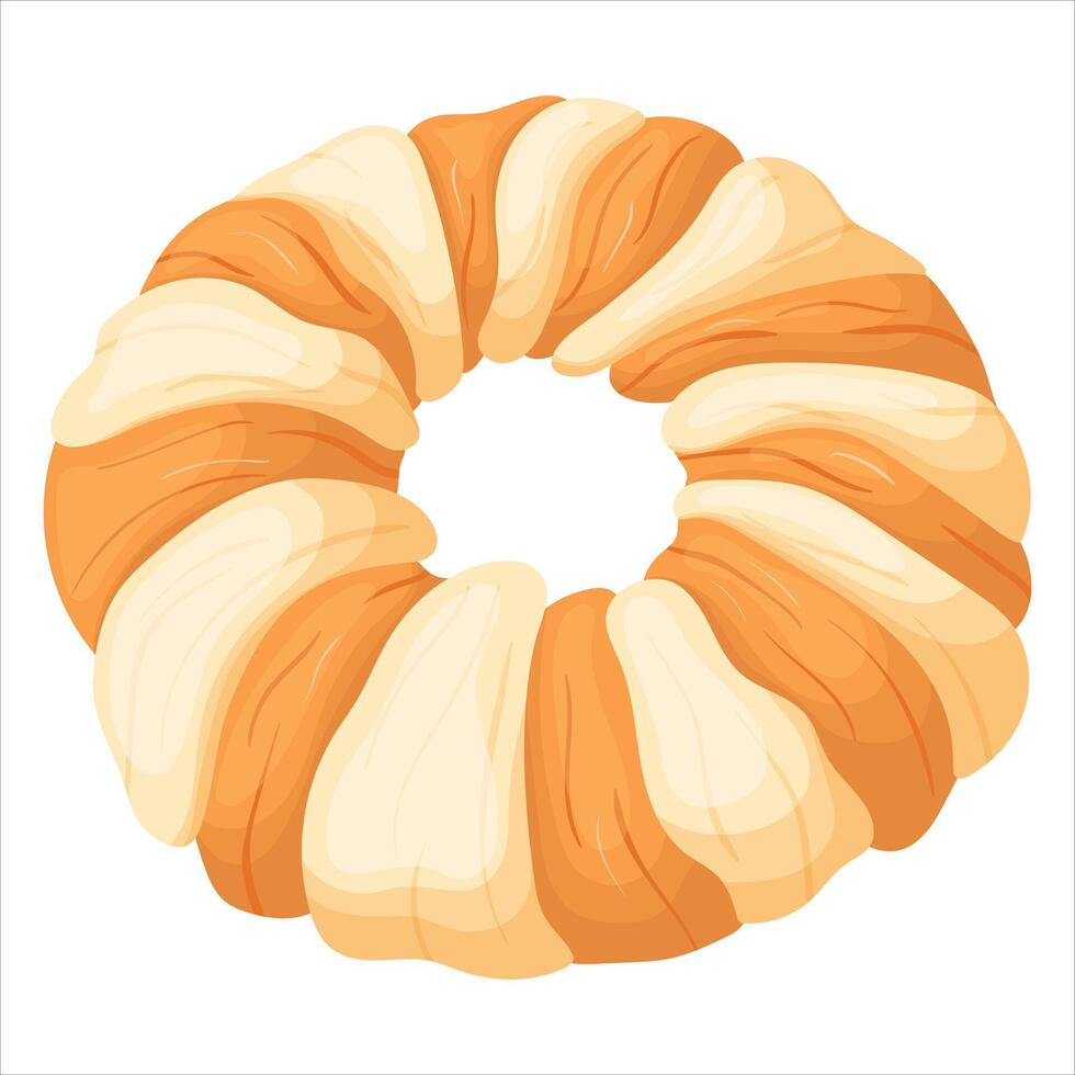 galletas, confitería. vector ilustración en un blanco antecedentes.