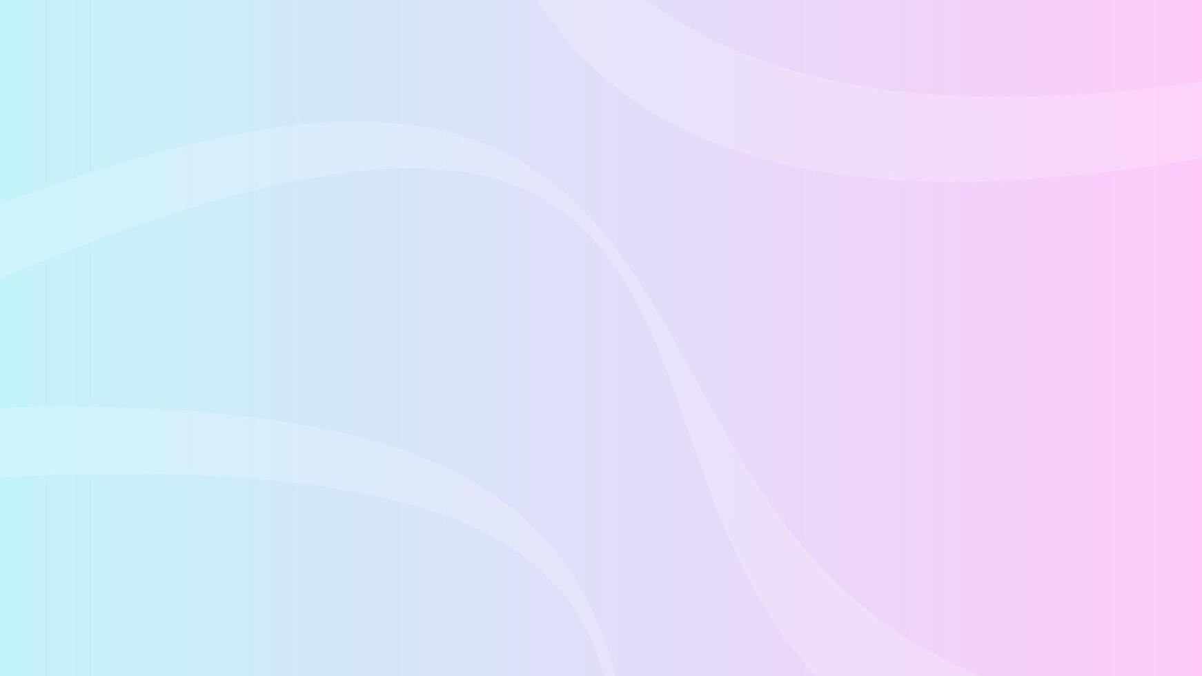 Modern colorful gradient background with wave lines vector
