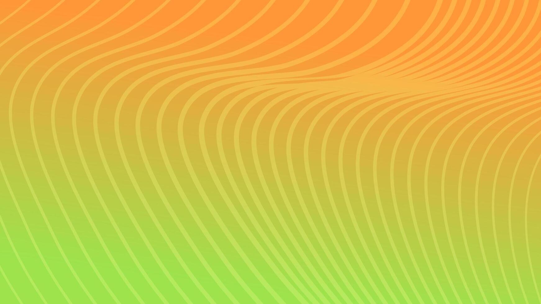 Modern colorful gradient background with wave lines vector