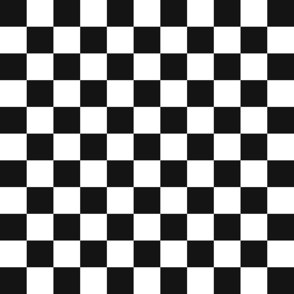 A black and white checkered background. Free checkred pattern free vector illustration
