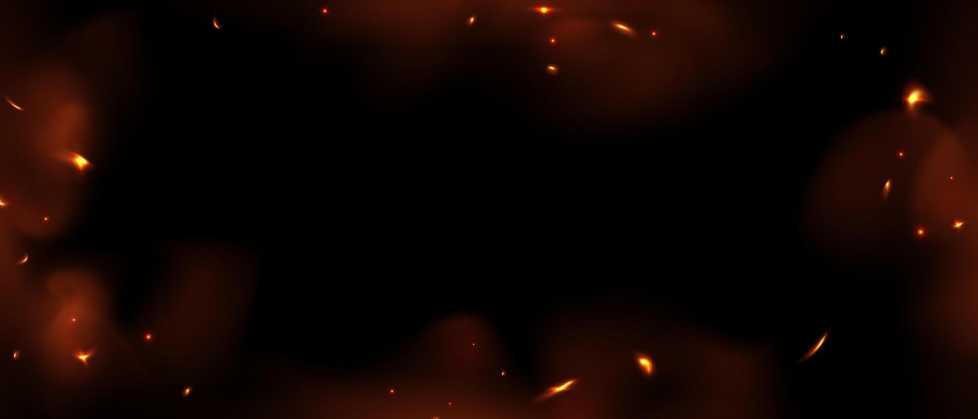 sparkle background virtual flame design vector illustration