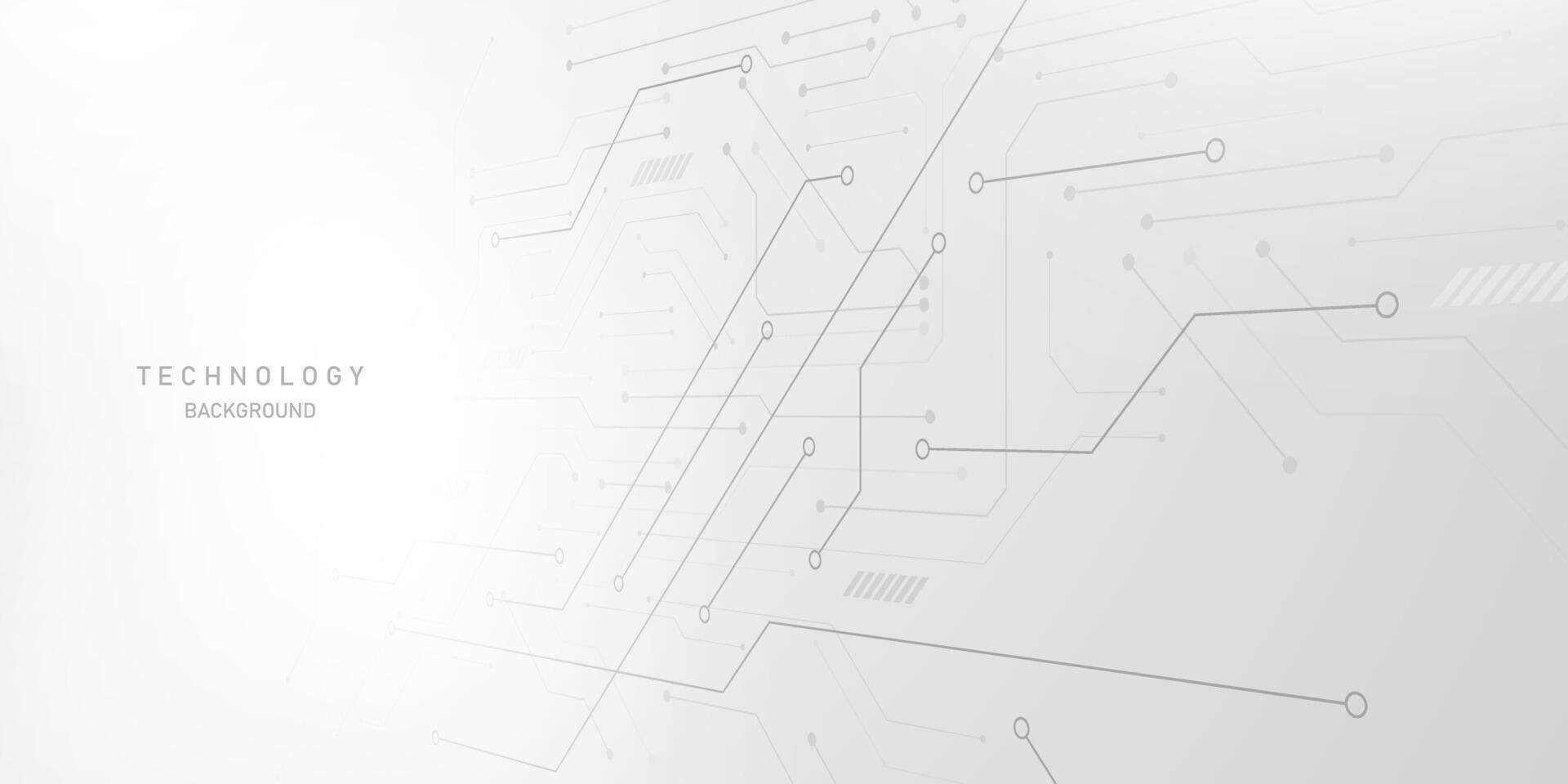white abstract technology background modern design vector illustration