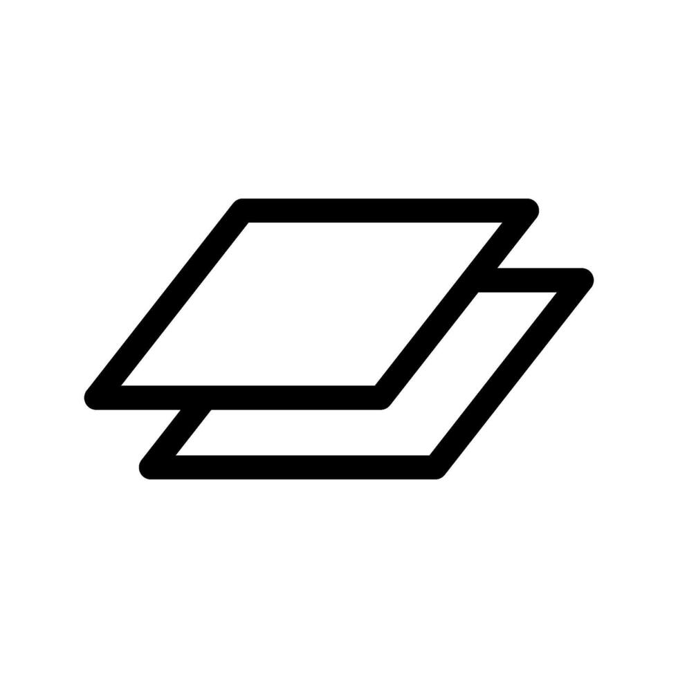 apilar icono vector símbolo diseño ilustración