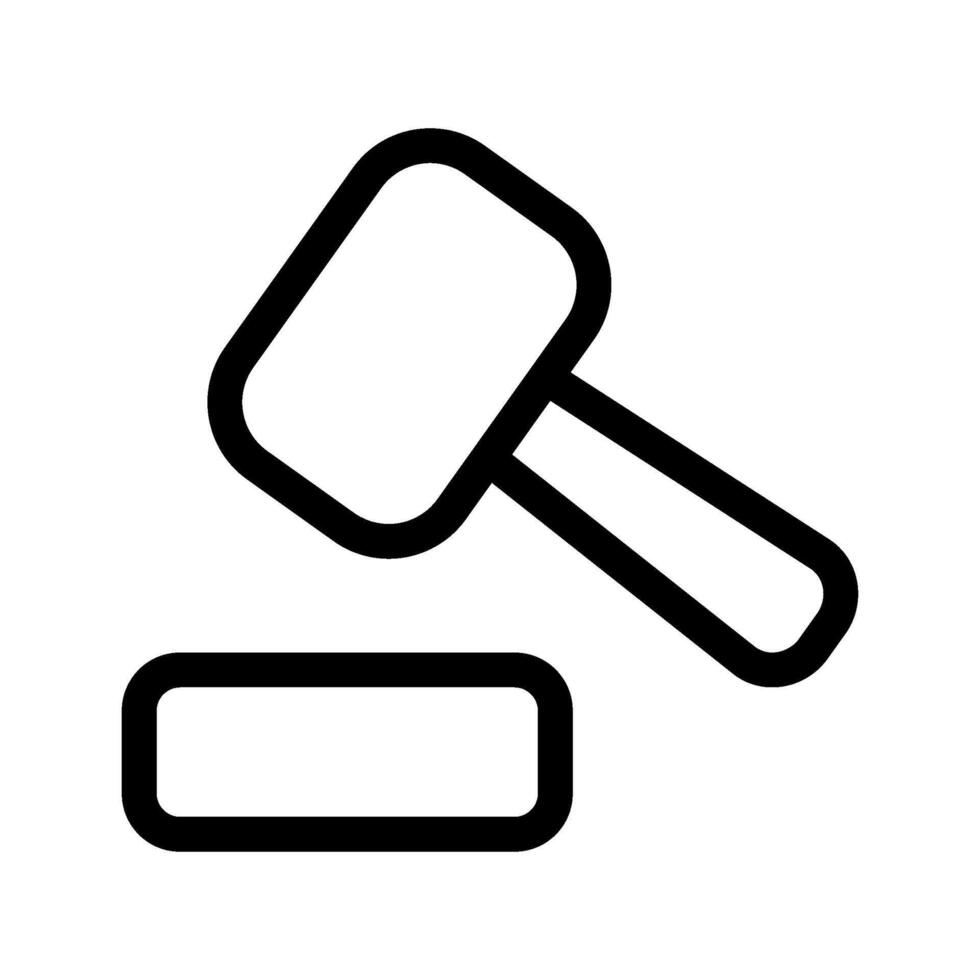 Auction Icon Vector Symbol Design Illustration