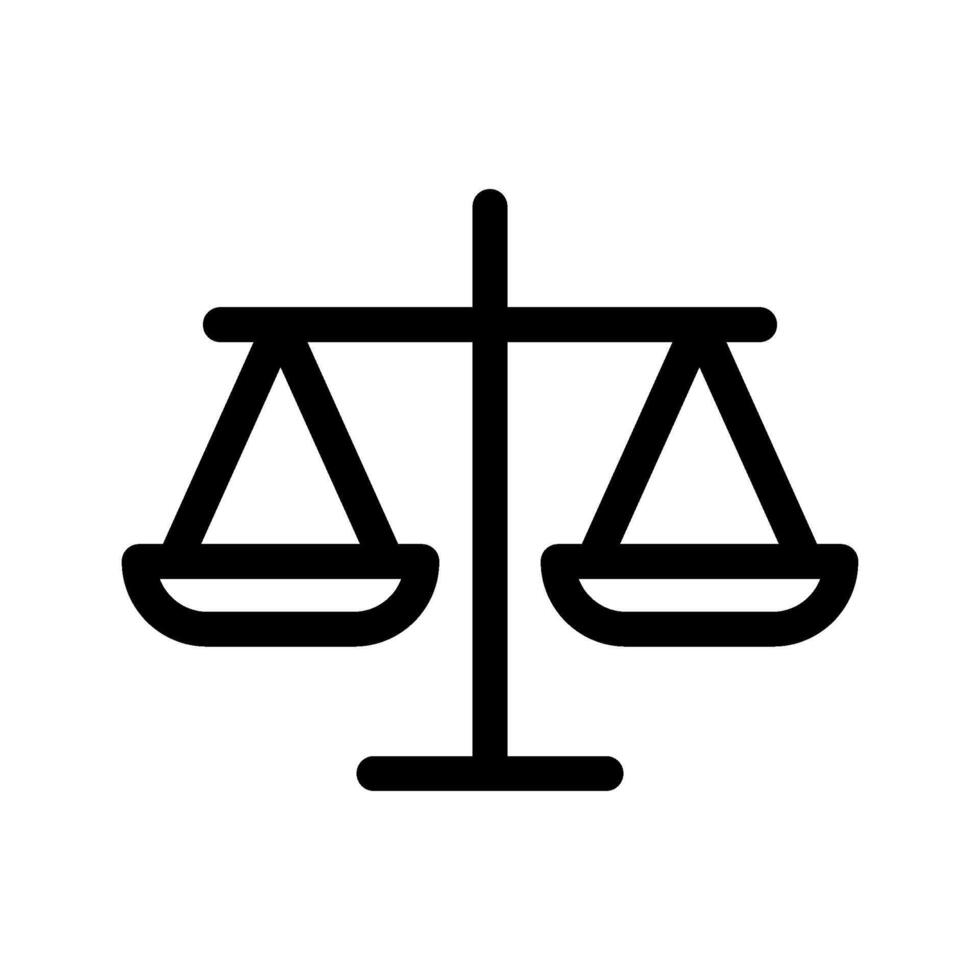 Law Icon Vector Symbol Design Illustration
