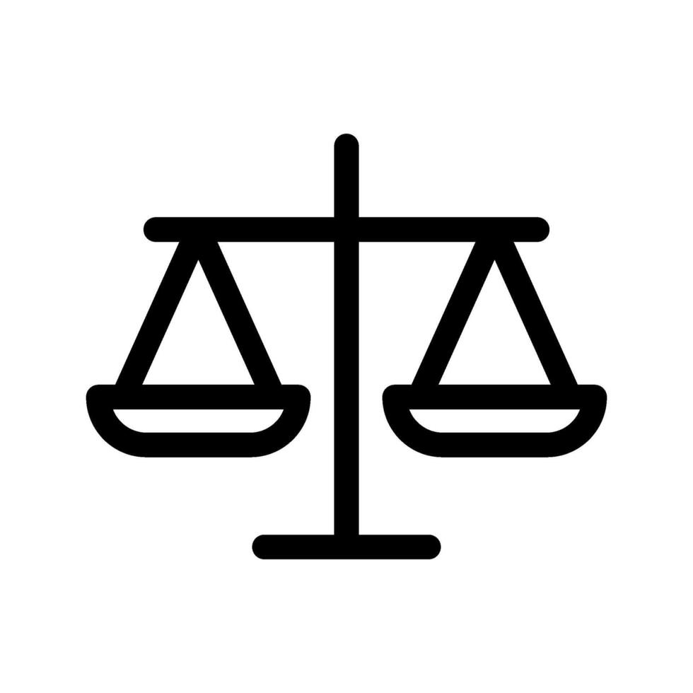 Law Icon Vector Symbol Design Illustration