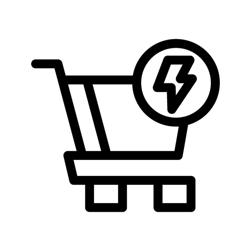 Flash Sale Icon Vector Symbol Design Illustration