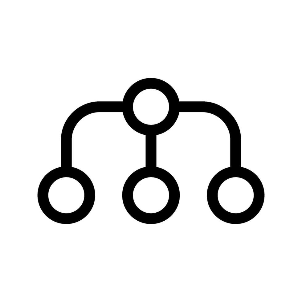 Flow Chart Icon Vector Symbol Design Illustration