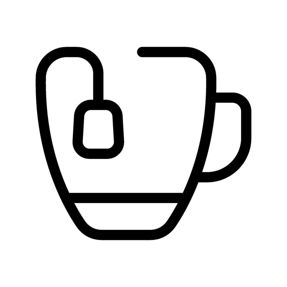 té icono vector símbolo diseño ilustración