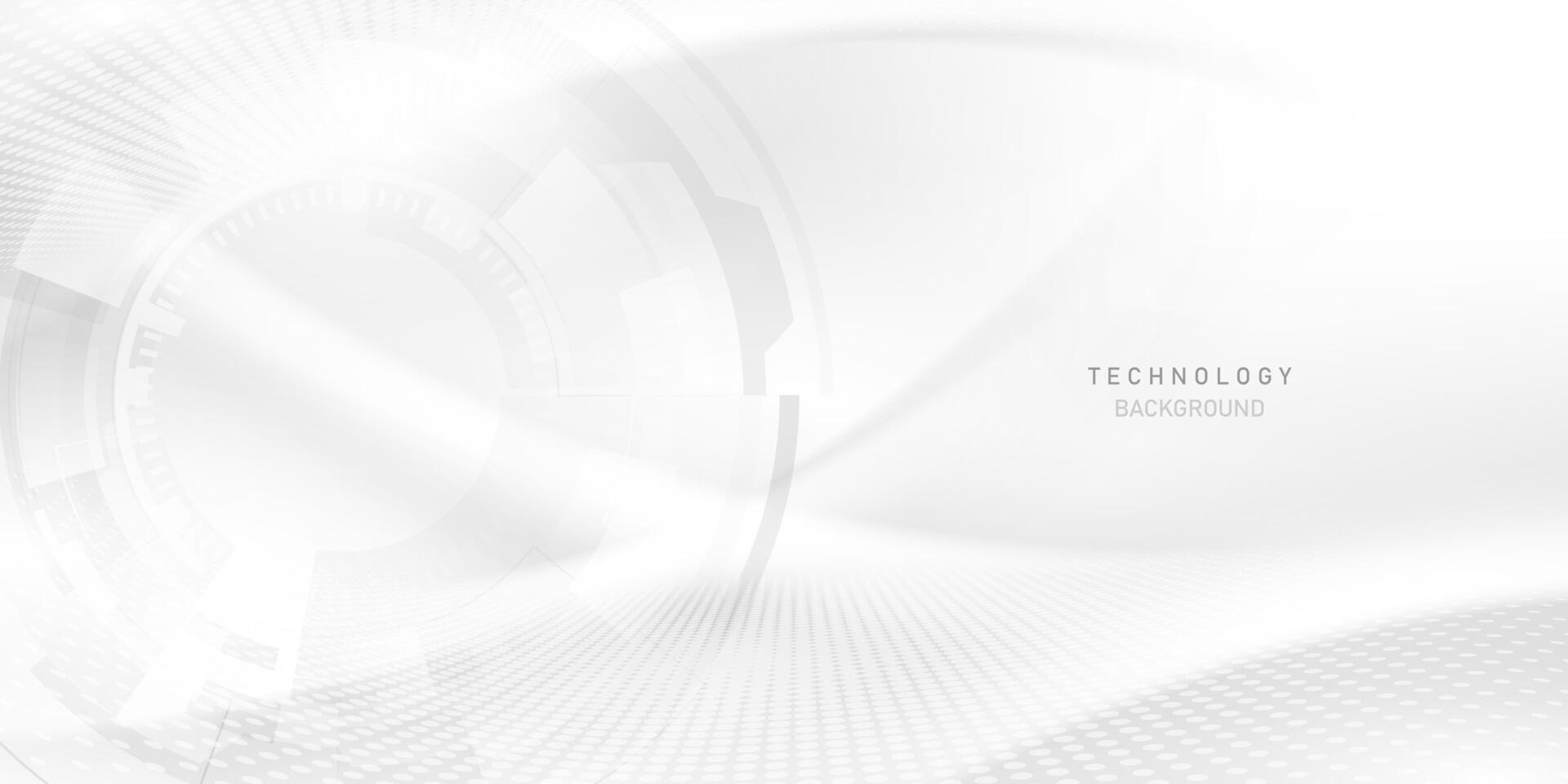 white abstract technology modern design vector illustration background