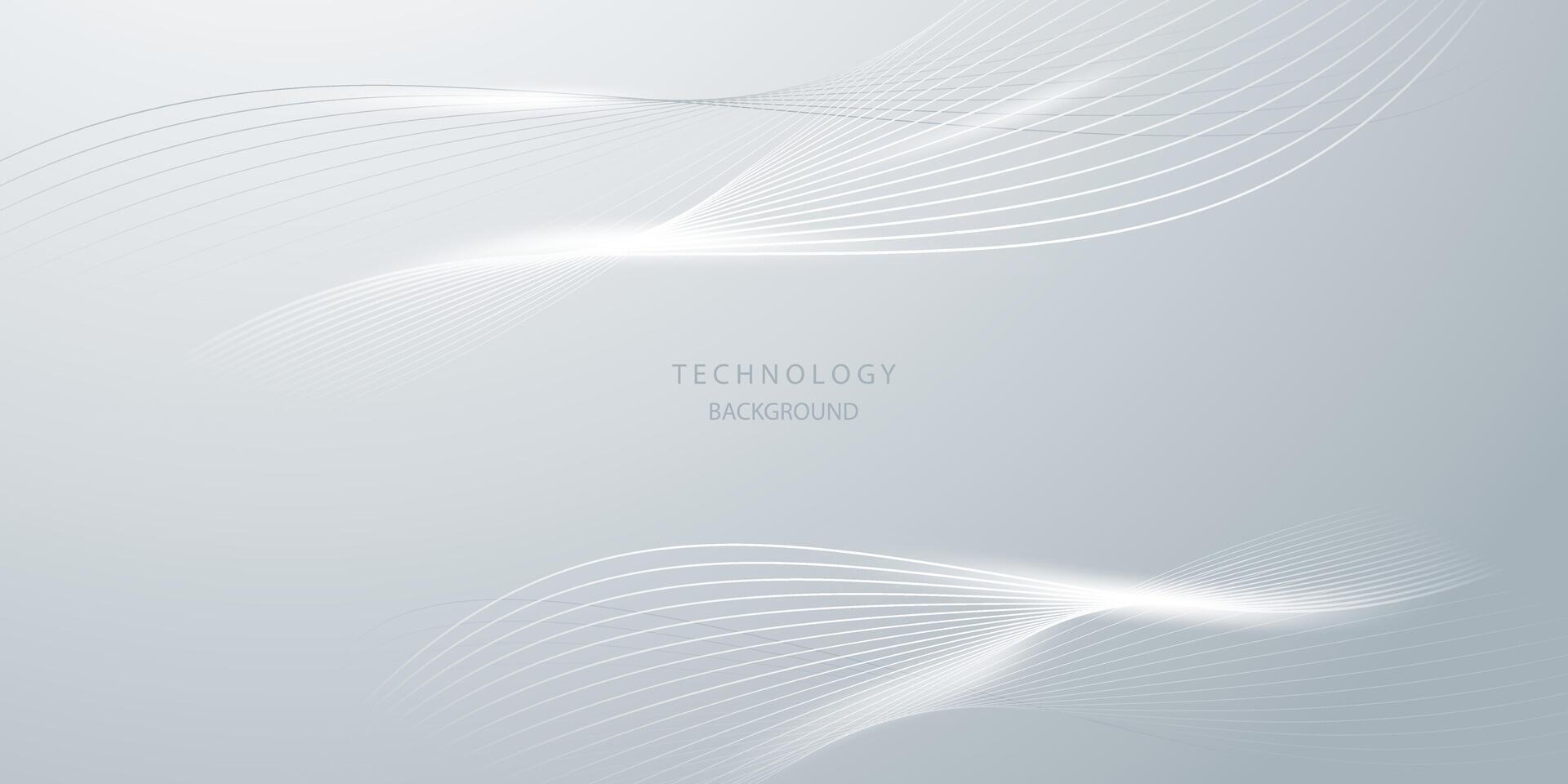 white abstract technology background modern design vector illustration