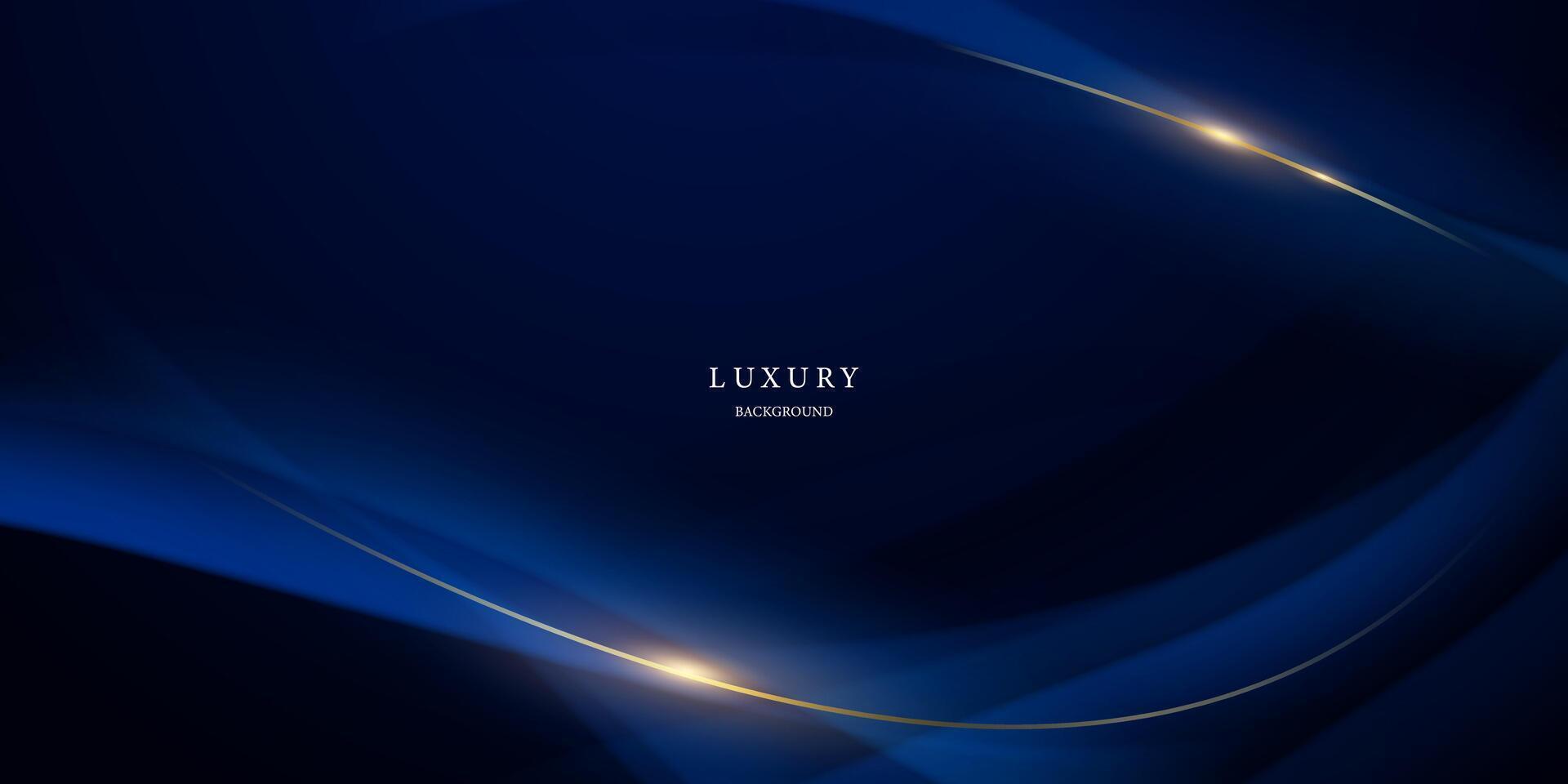 blue abstract background With luxurious elements Vector illustration