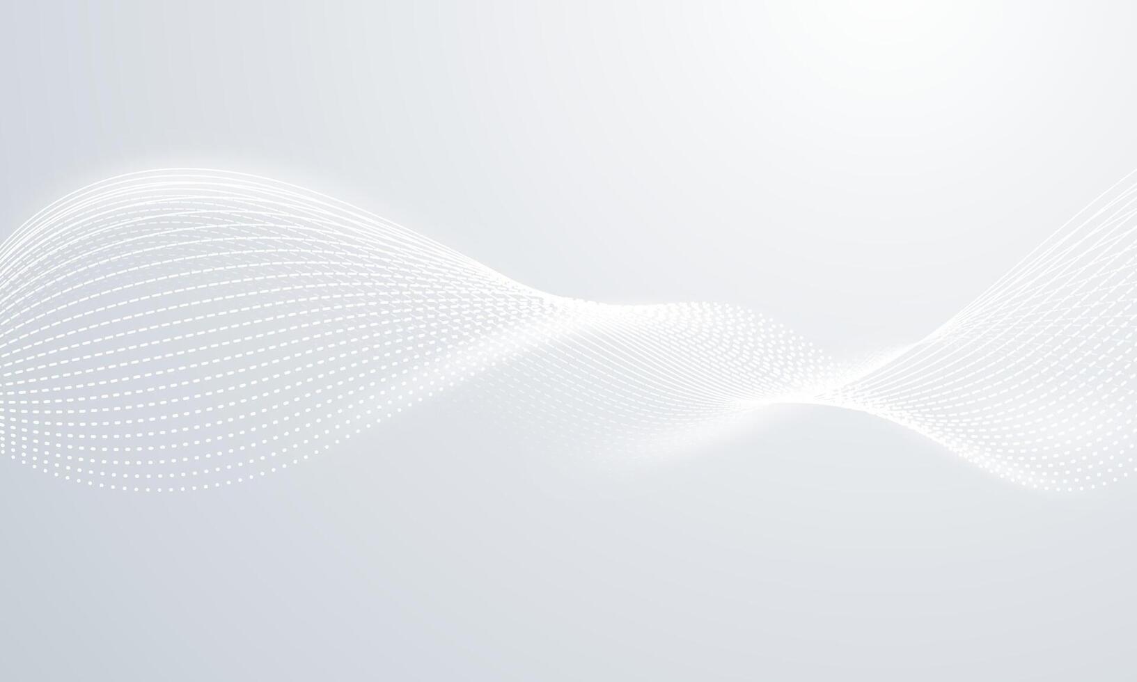 point flow particle wave curve pattern concept of technology modern illustrations vector