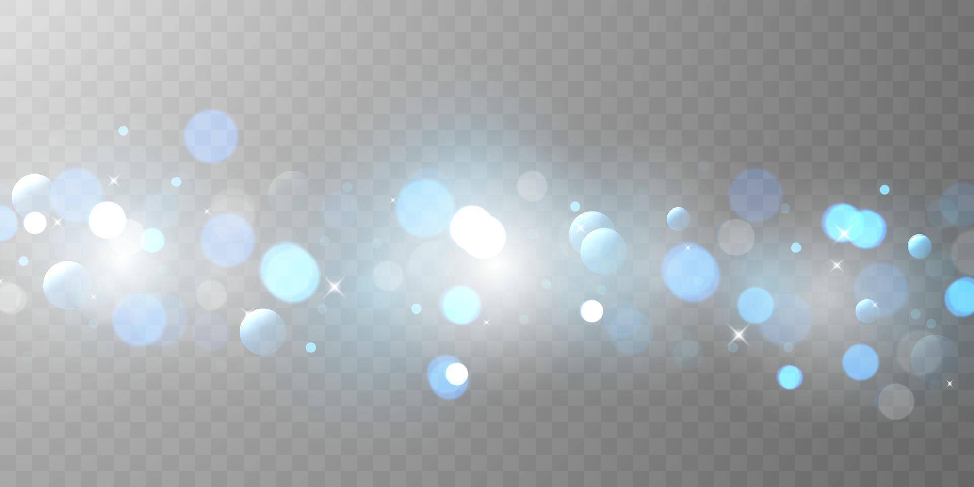 Elegant Bokeh Background Design For Festive Celebration Banner Vector Illustration
