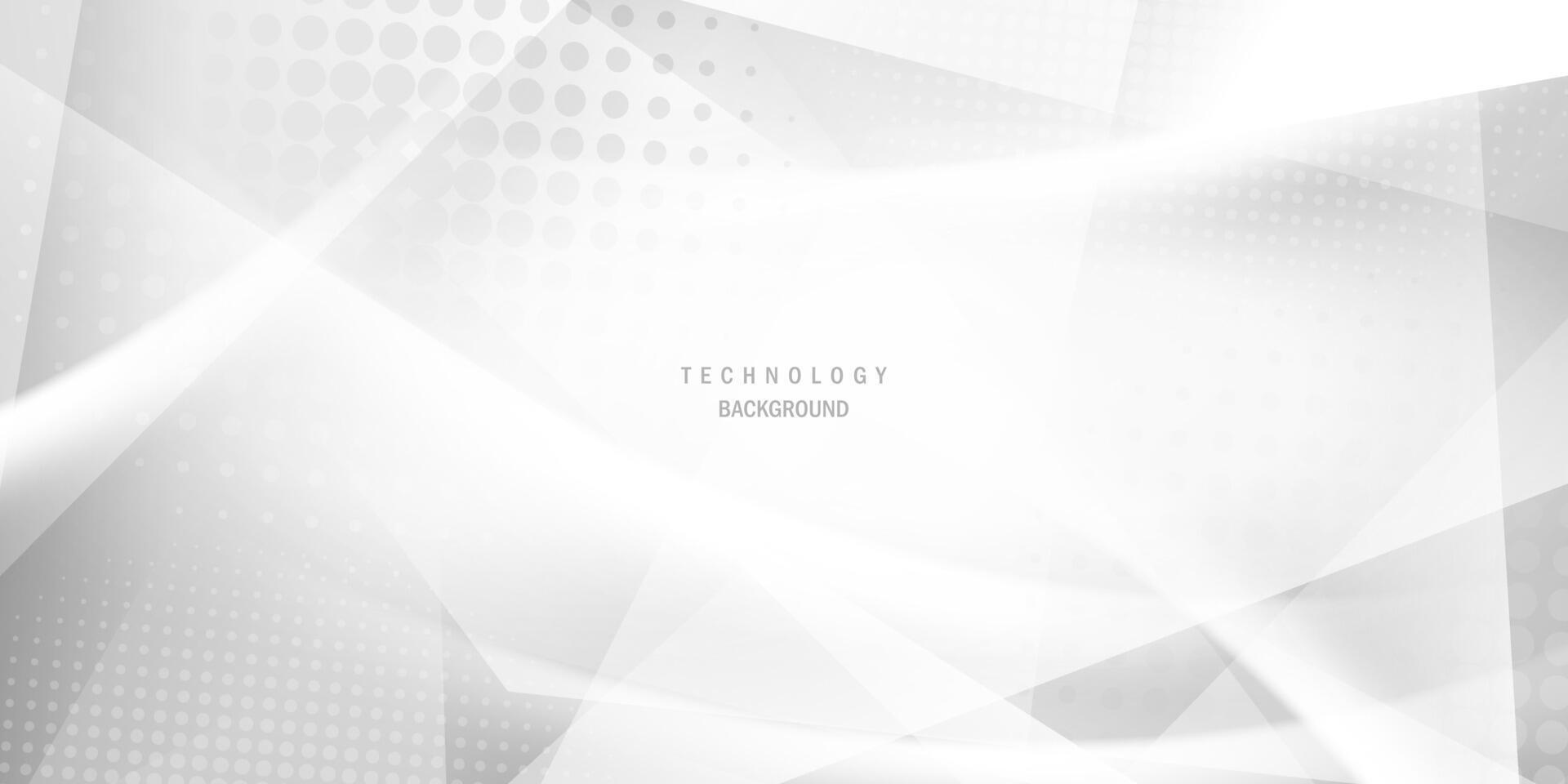 white abstract technology background modern design vector illustration