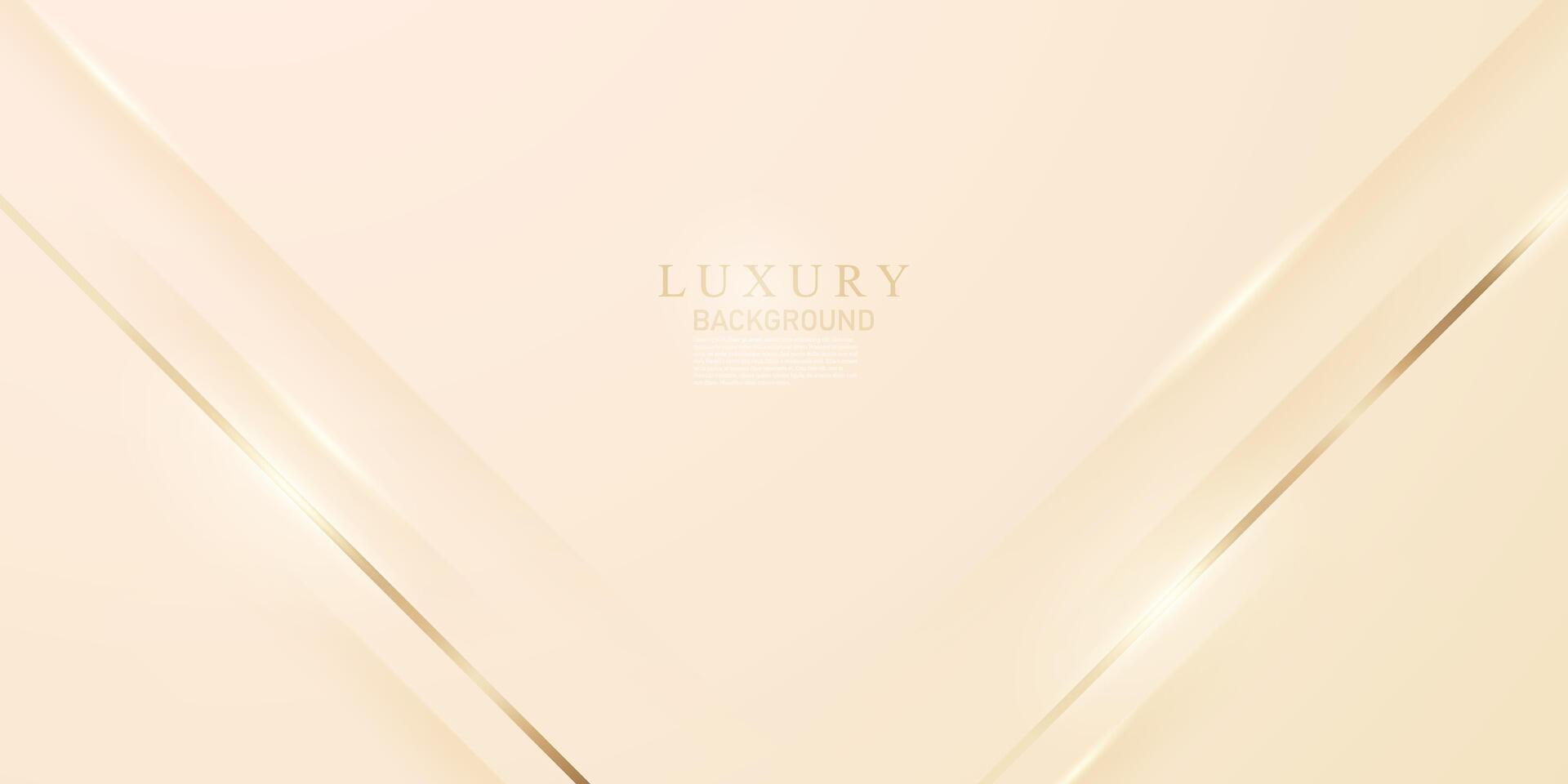 golden abstract background with luxury golden lines vector illustration
