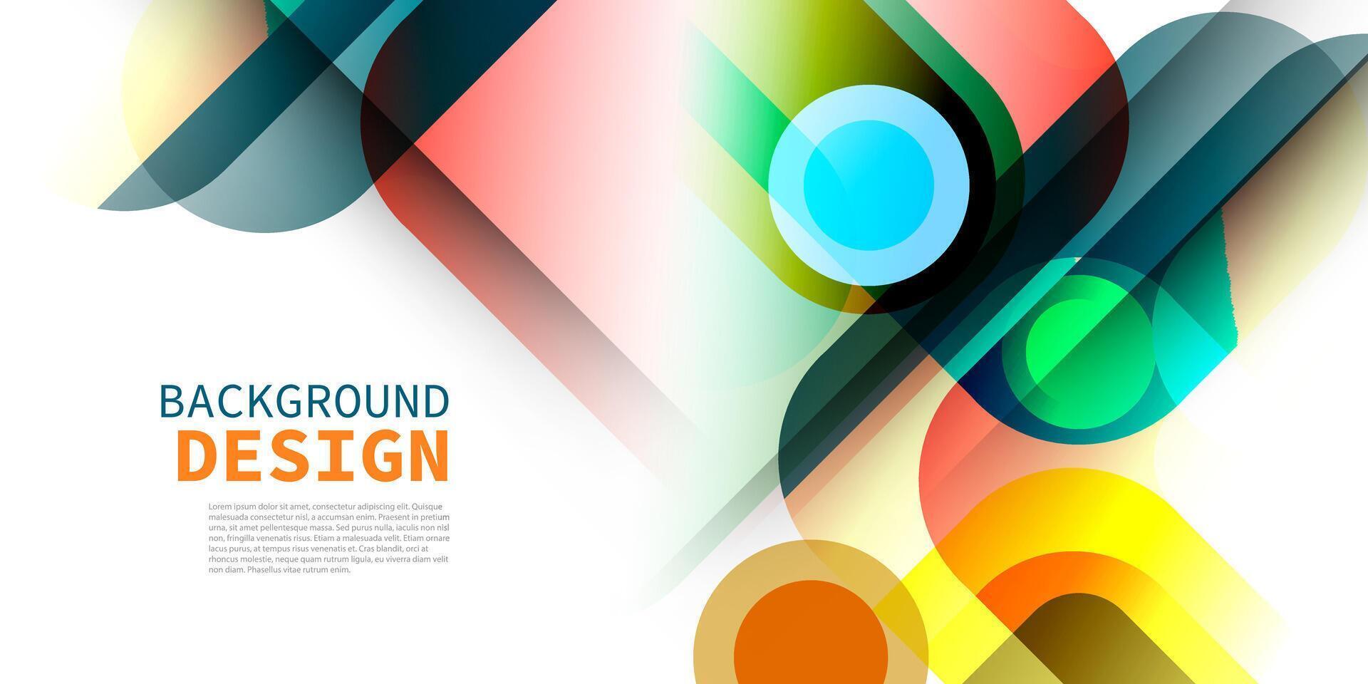 overlapping abstract background color Modern element vector illustration for background, banner, template or website page.