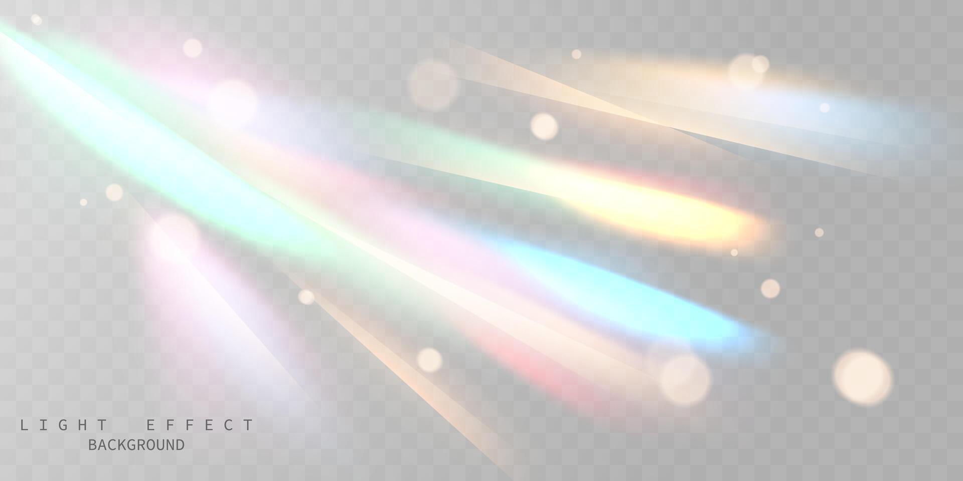 Beautiful abstract light effect design vector illustration