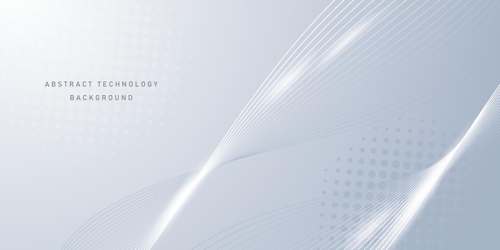 white abstract technology background modern design vector illustration