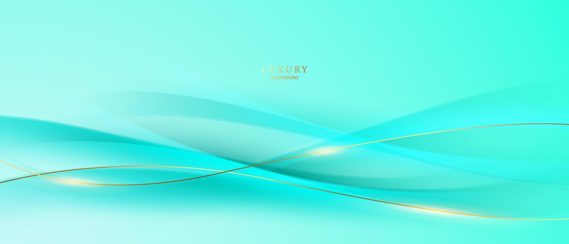 luxury background design with beautiful golden lines vector illustration