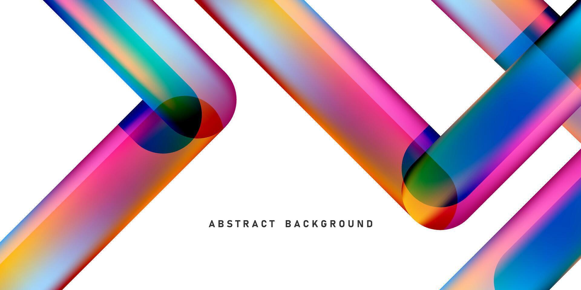 vector ilustración de moderno geométrico diseño vistoso resumen antecedentes