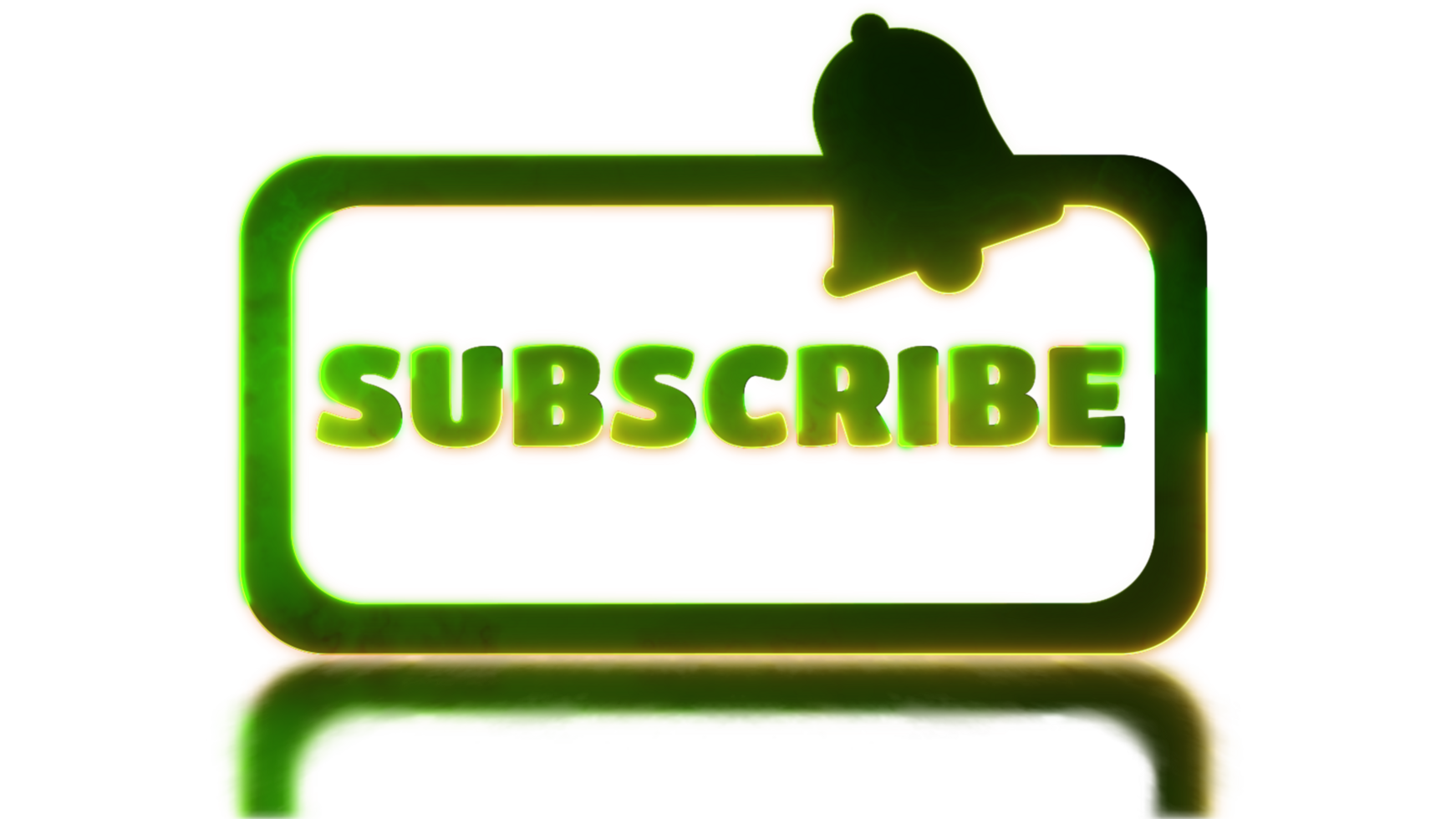 Looping neon glow effect subscribe now icons png