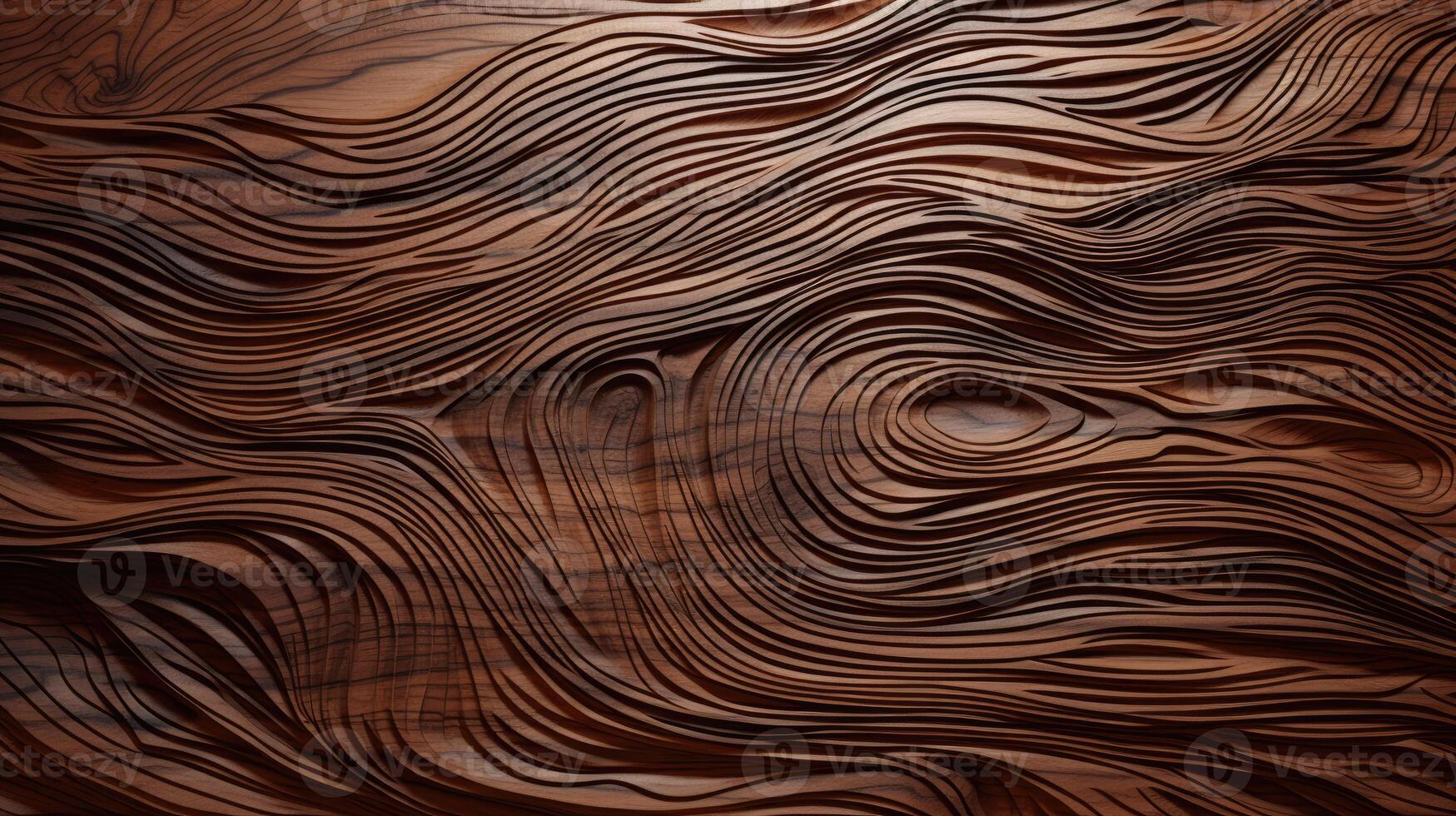 AI generated Delve into the organic warmth of a wooden cut texture. Ai Generated photo