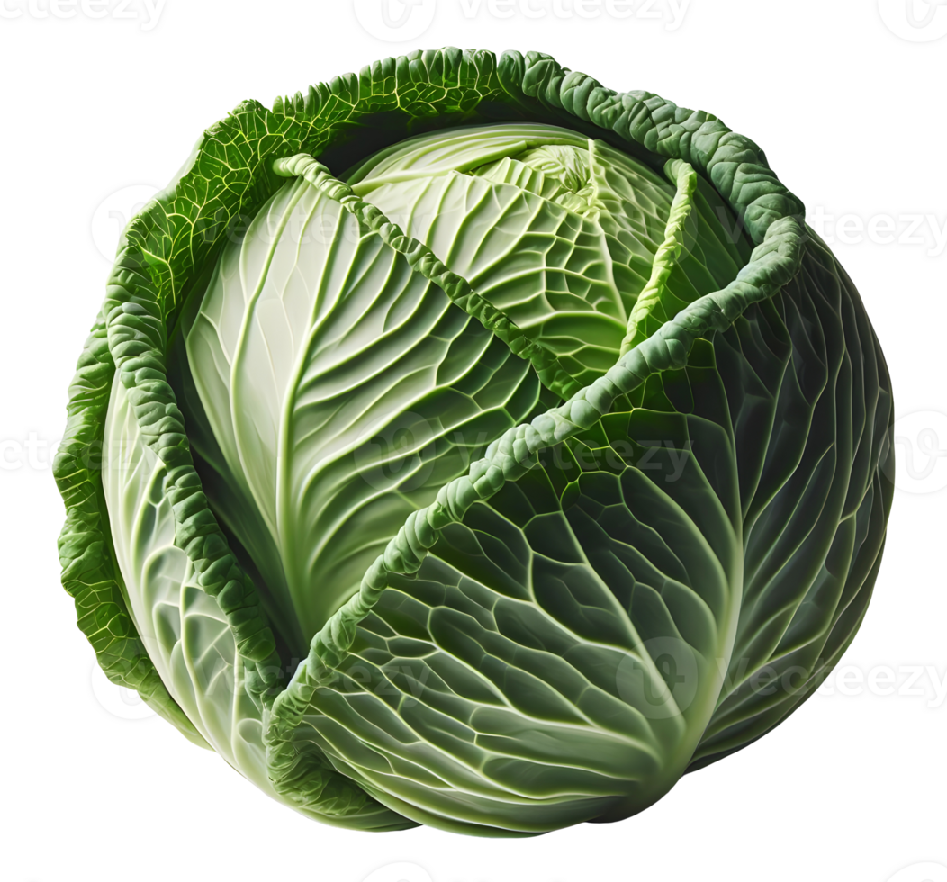 AI generated Savoy cabbage png cabbage png green vegetable png green savoy cabbage png green cabbage png savoy cabbage transparent background