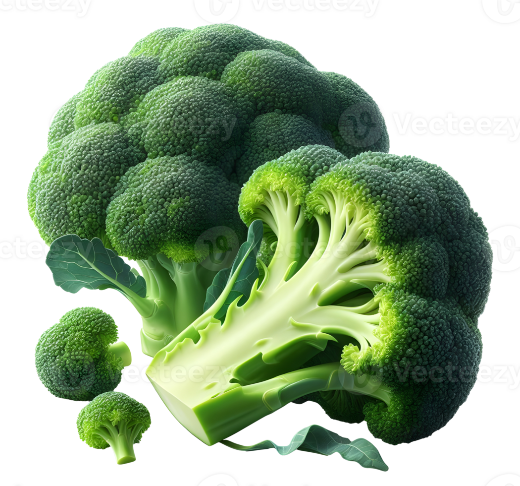 AI generated Broccoli png green cauliflower png green broccoli png broccoli transparent background broccoli without background
