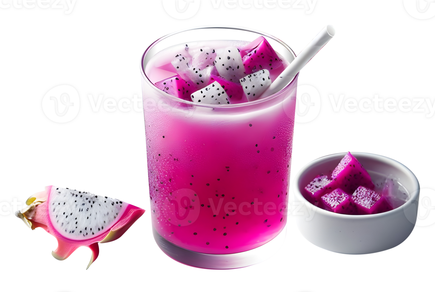 AI generated Dragon fruit juice png pitaya fruit juice png pitahaya fruit juice png dragonfruit juice png dragon fruit juice transparent background