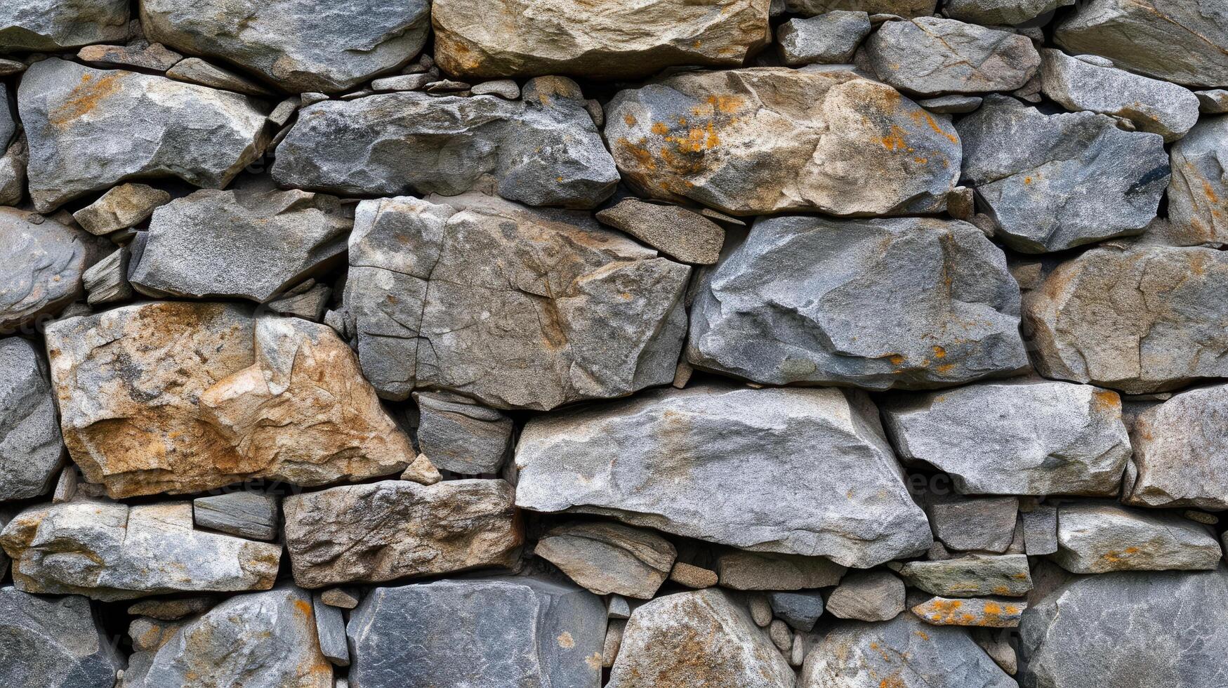 AI generated Immerse in the rugged texture of a rock background, evoking the essence of nature. Ai Generated. photo