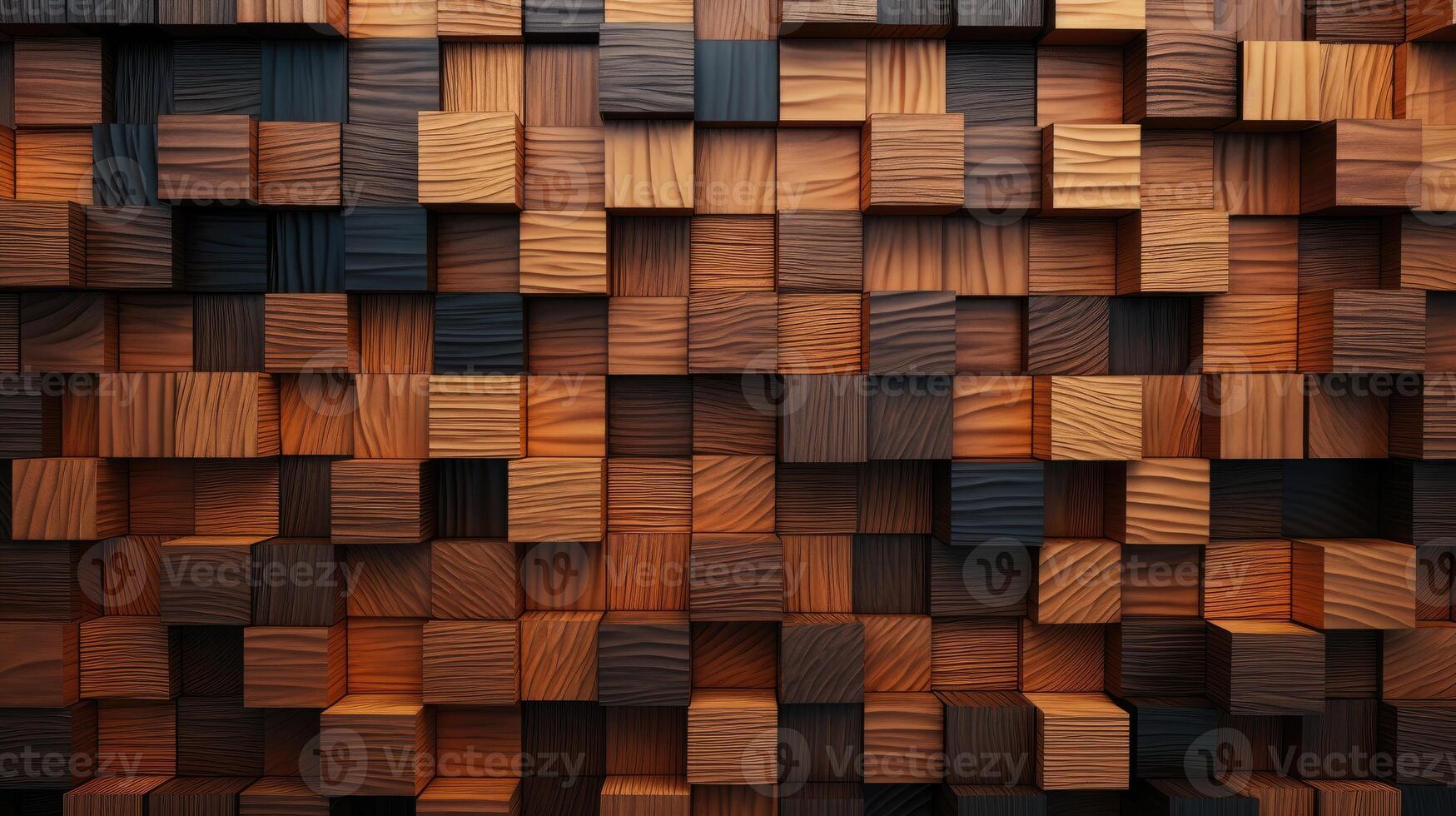 AI generated Delve into the organic warmth of a wooden cut texture. Ai Generated photo