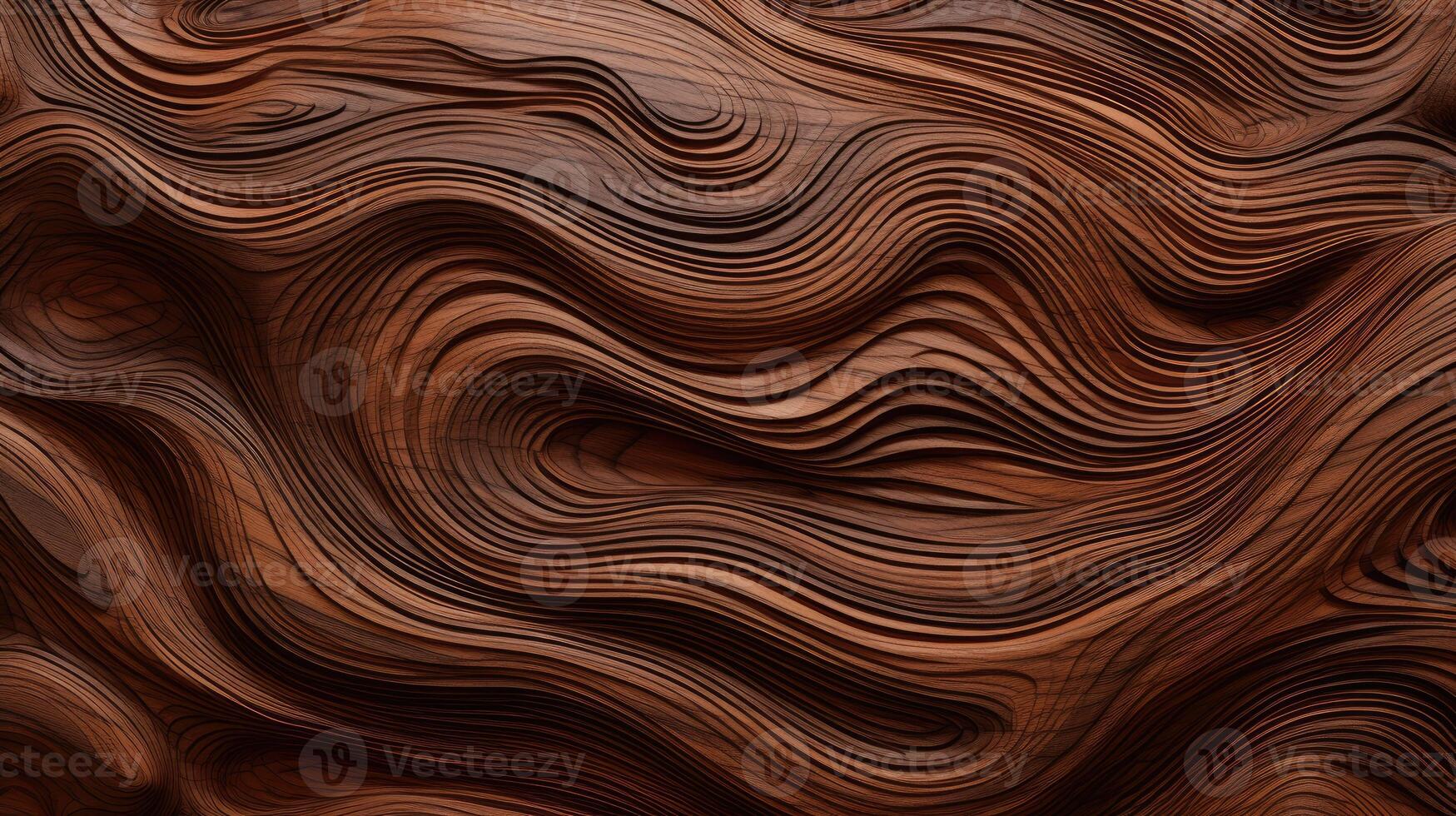 AI generated Delve into the organic warmth of a wooden cut texture. Ai Generated photo