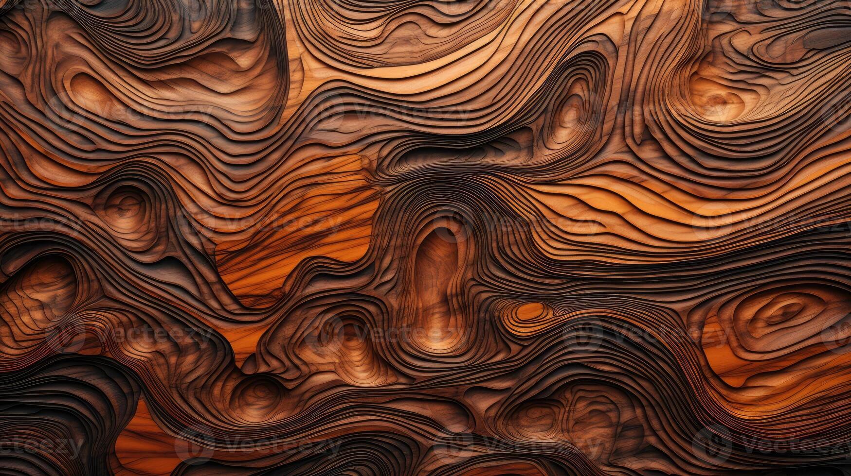 AI generated Delve into the organic warmth of a wooden cut texture. Ai Generated photo