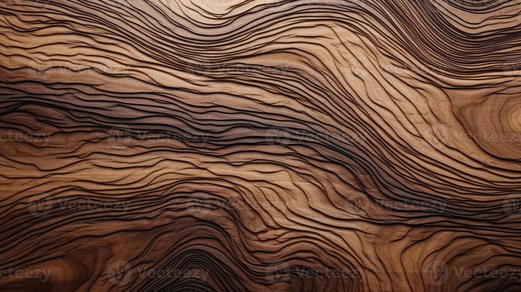 AI generated Delve into the organic warmth of a wooden cut texture. Ai Generated photo