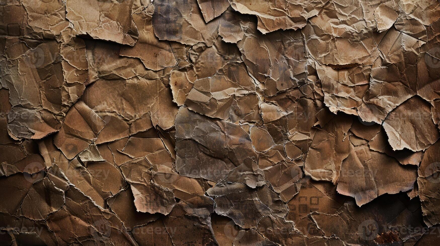 AI generated Brown cardboard texture background, a rustic canvas embodying natural charm and tactile warmth, Ai Generated. photo