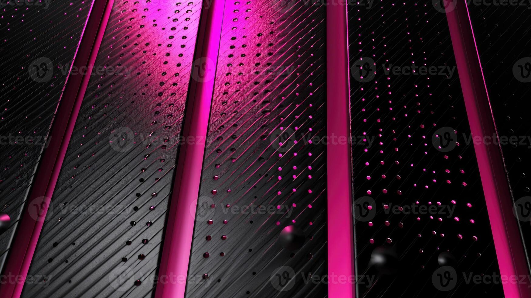 AI generated Edgy black and pink metal fusion crafts a bold and contemporary background, Ai Generated. photo