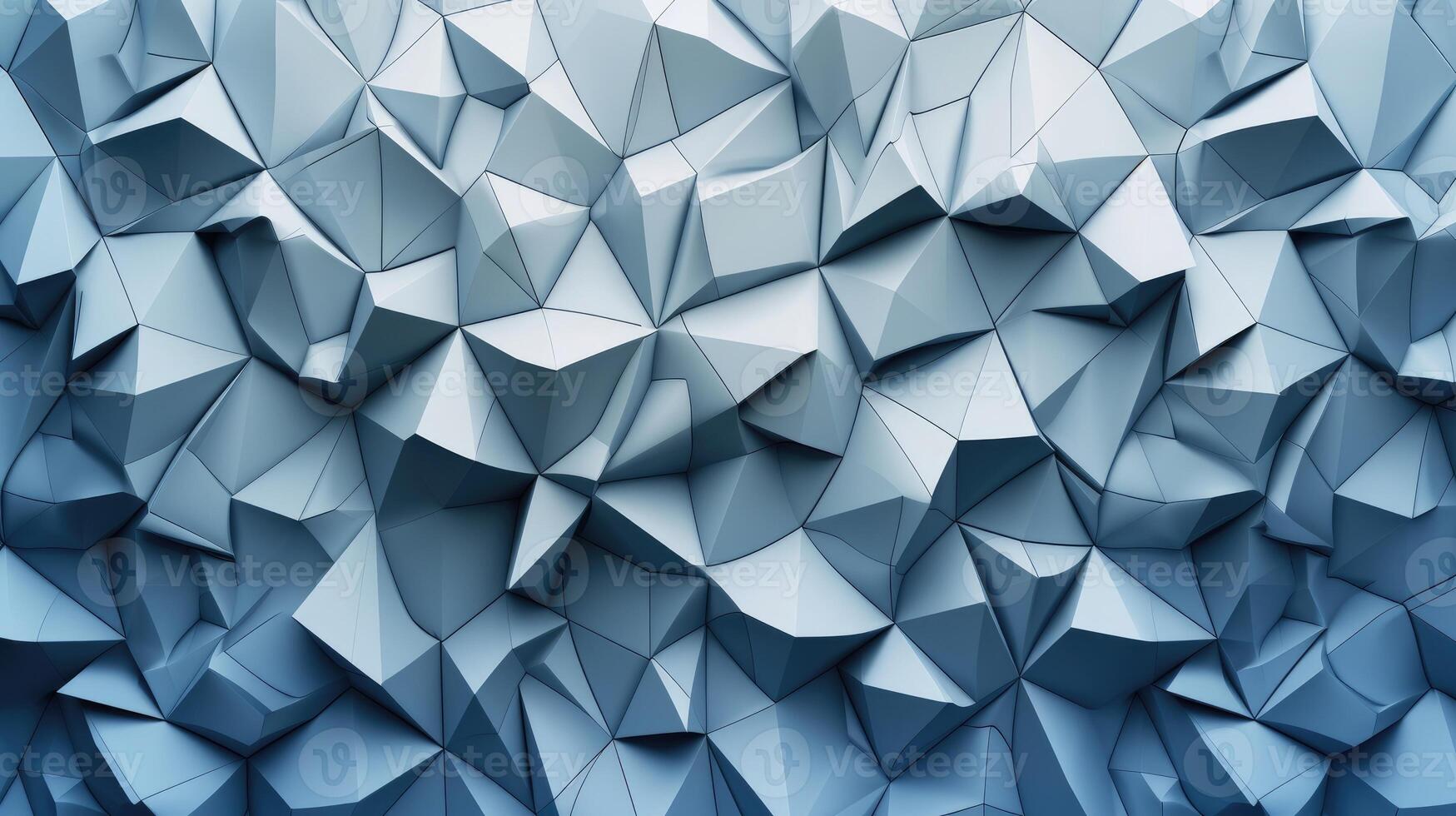 AI generated Explore a modern geometric 3D mosaic graphics lowpoly template as an abstract backdrop. Ai Generated. photo