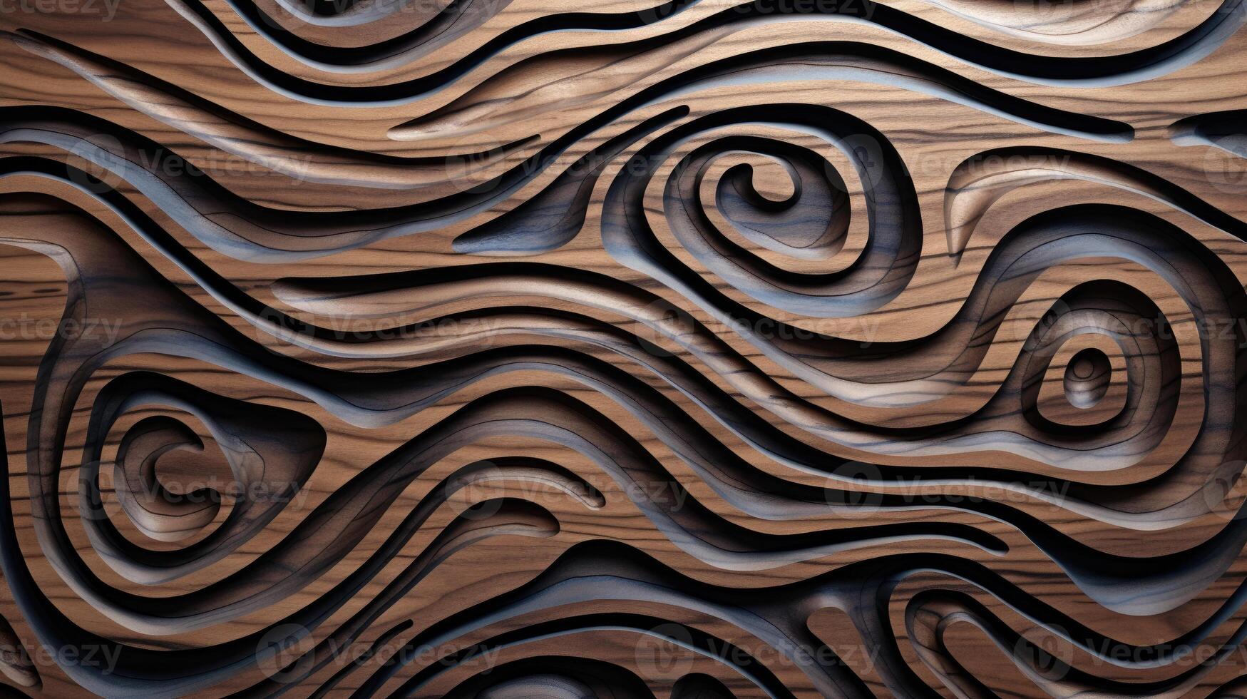 AI generated Delve into the organic warmth of a wooden cut texture. Ai Generated photo