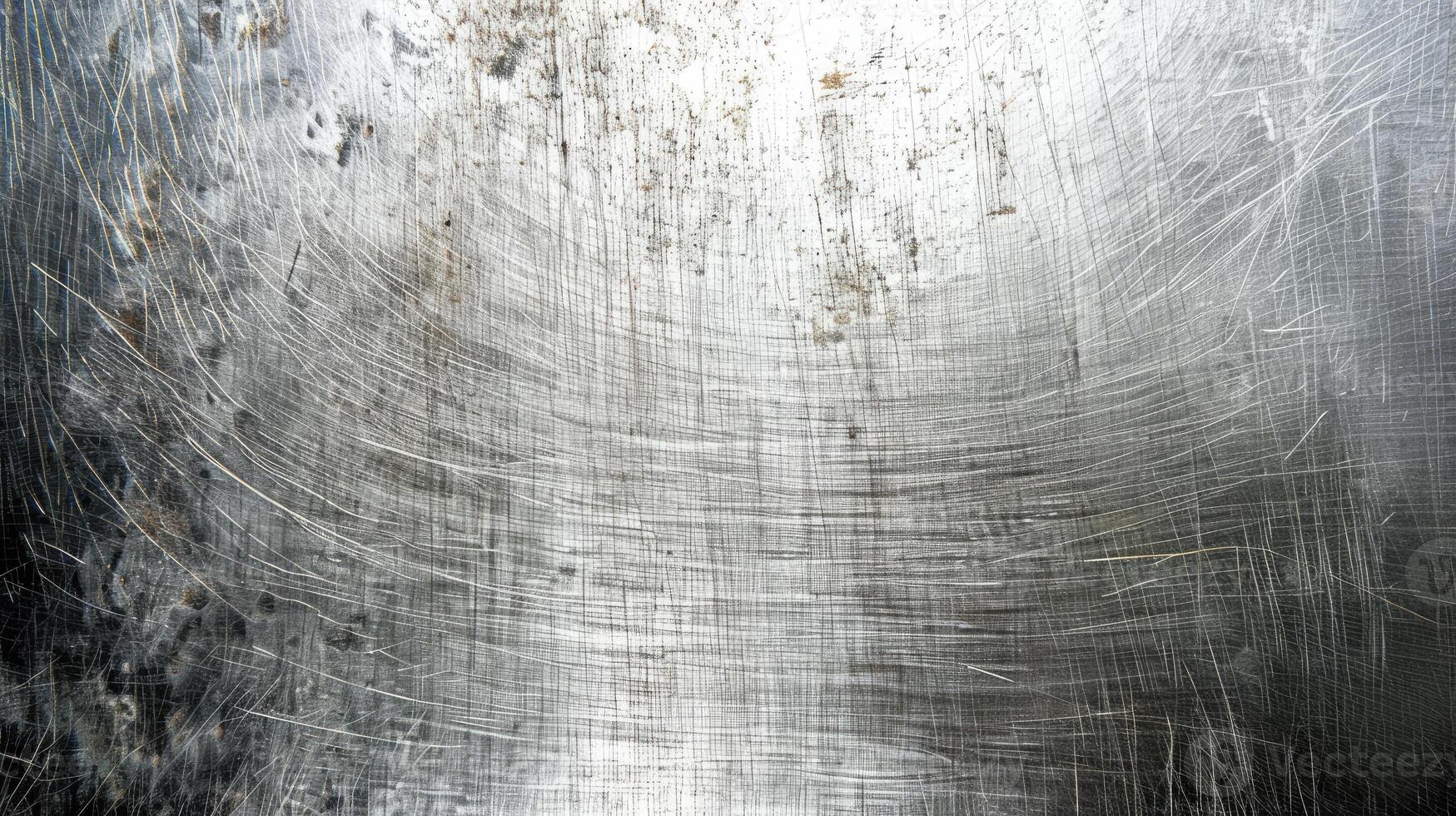 AI generated Iron sheet background enhances site caps. Ai Generated. photo