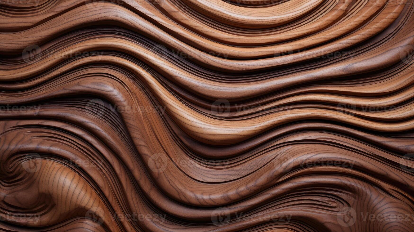 ai generado ahondar dentro el orgánico calor de un de madera cortar textura. ai generado foto