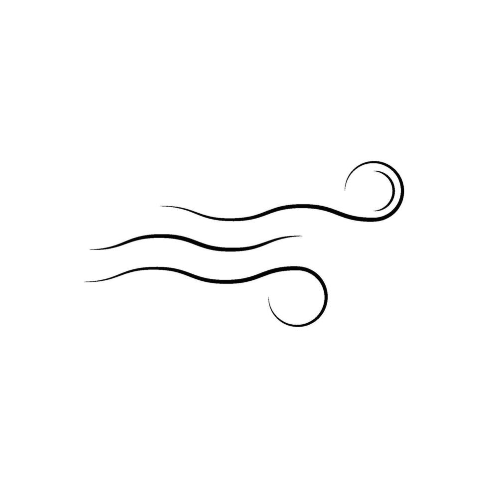 wind icon vector