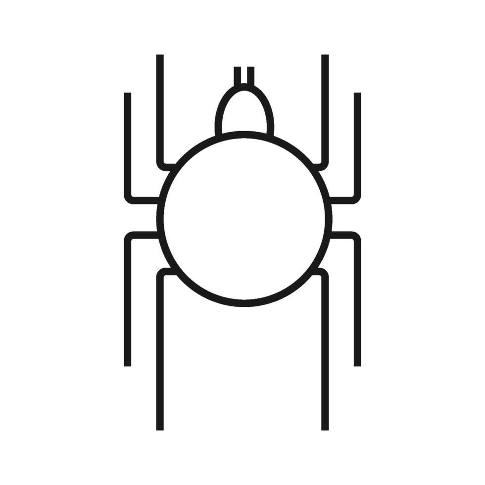 spider icon vector