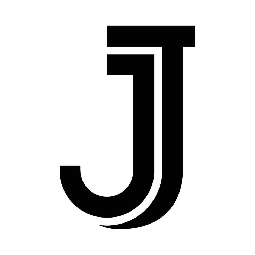 vector de logotipo de letra j