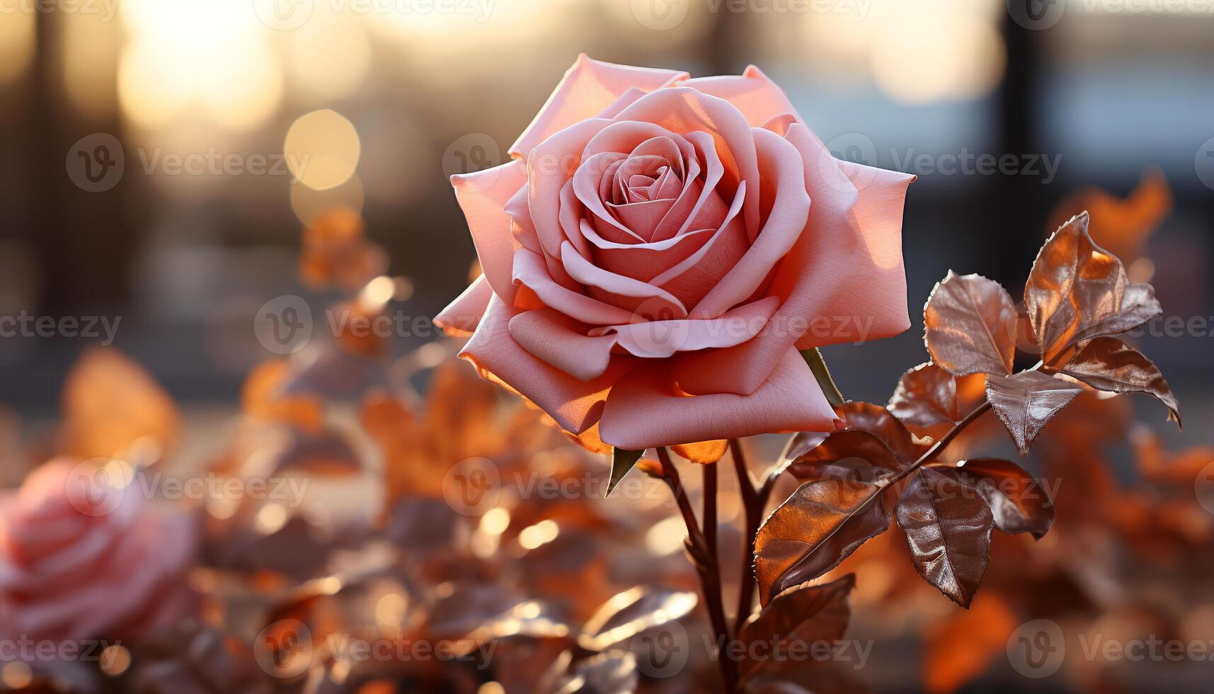 AI generated Freshness and beauty in nature a vibrant yellow flower bouquet generated by AI photo
