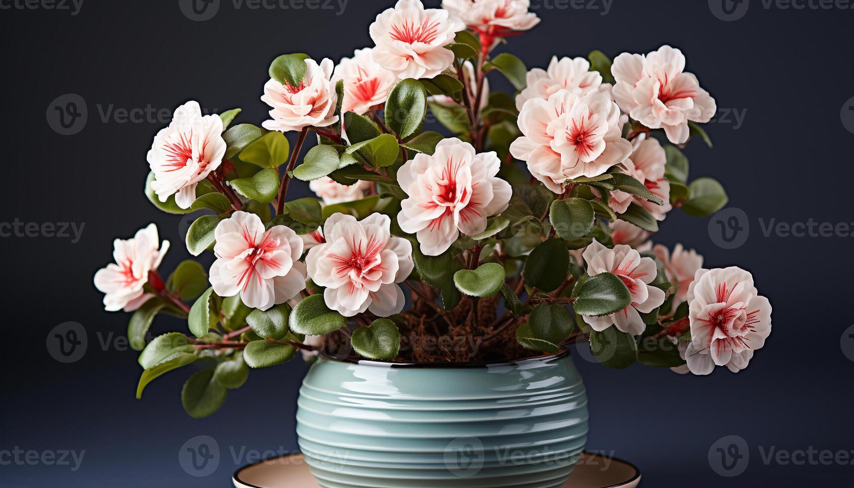 AI generated Freshness and beauty in nature a bouquet of colorful flowers generated by AI photo