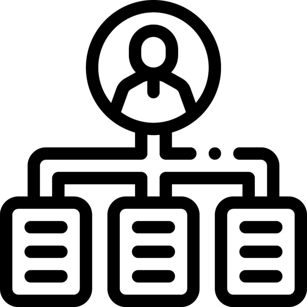 this icon or logo community manager icon or other where miscellaneous things that exist at managers' meetings to discuss something and others or design application software vector