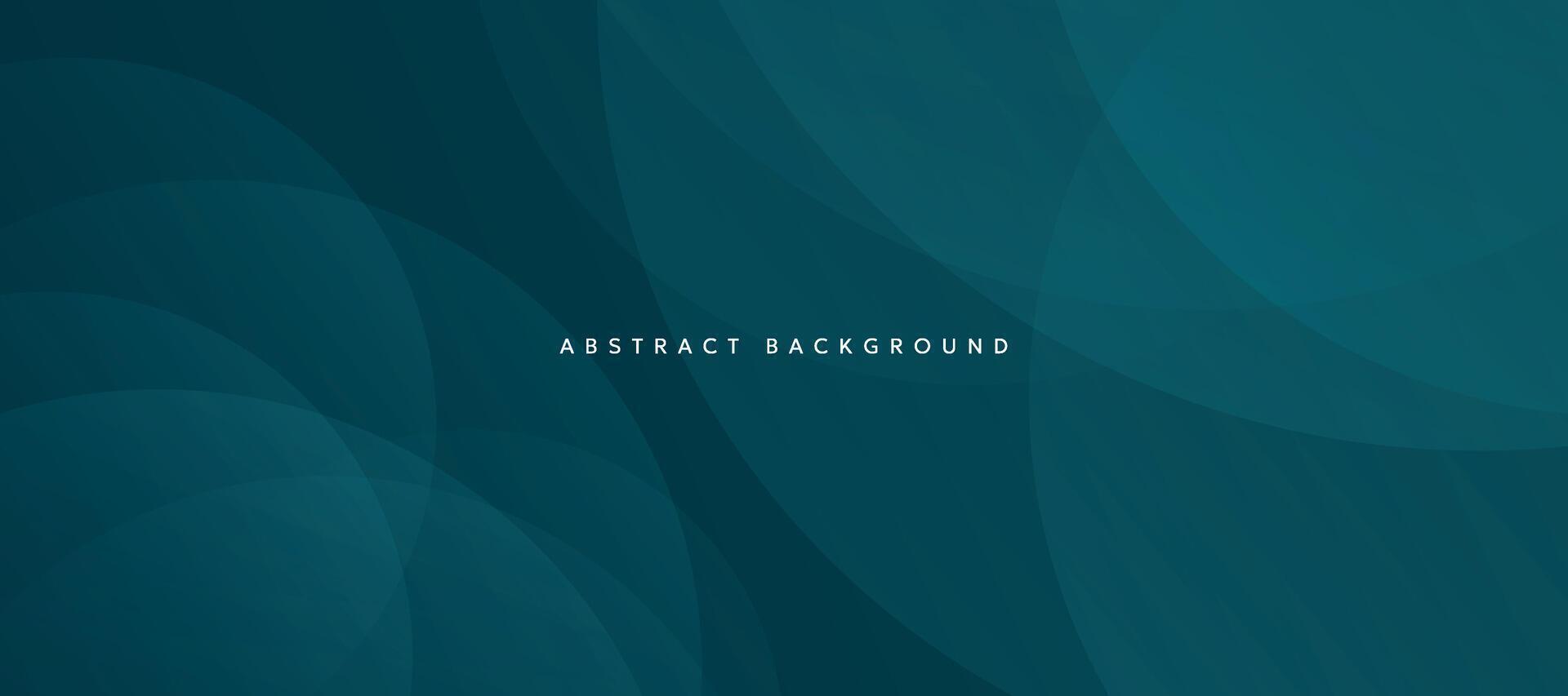 Green background with circle elements vector